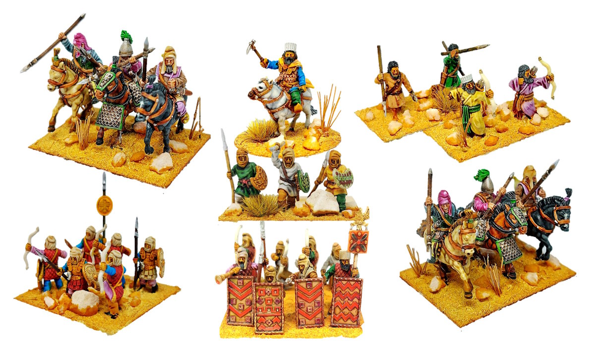 Miniatures Persian ADLG DBA Hail Caesar Impetus Warmaster Warhammer